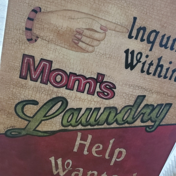 Laundry Room Wall Decor wood 14x11x3/4in - Picture 3 of 7